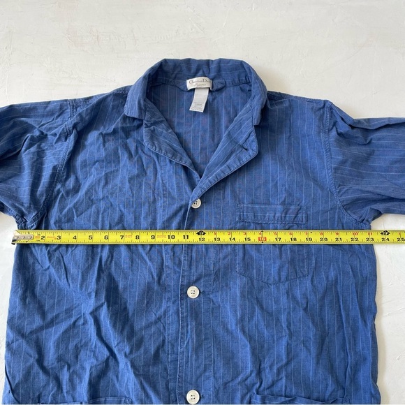 Christian Dior Pajamas Top 100% Cotton Size Large - Picture 5 of 8
